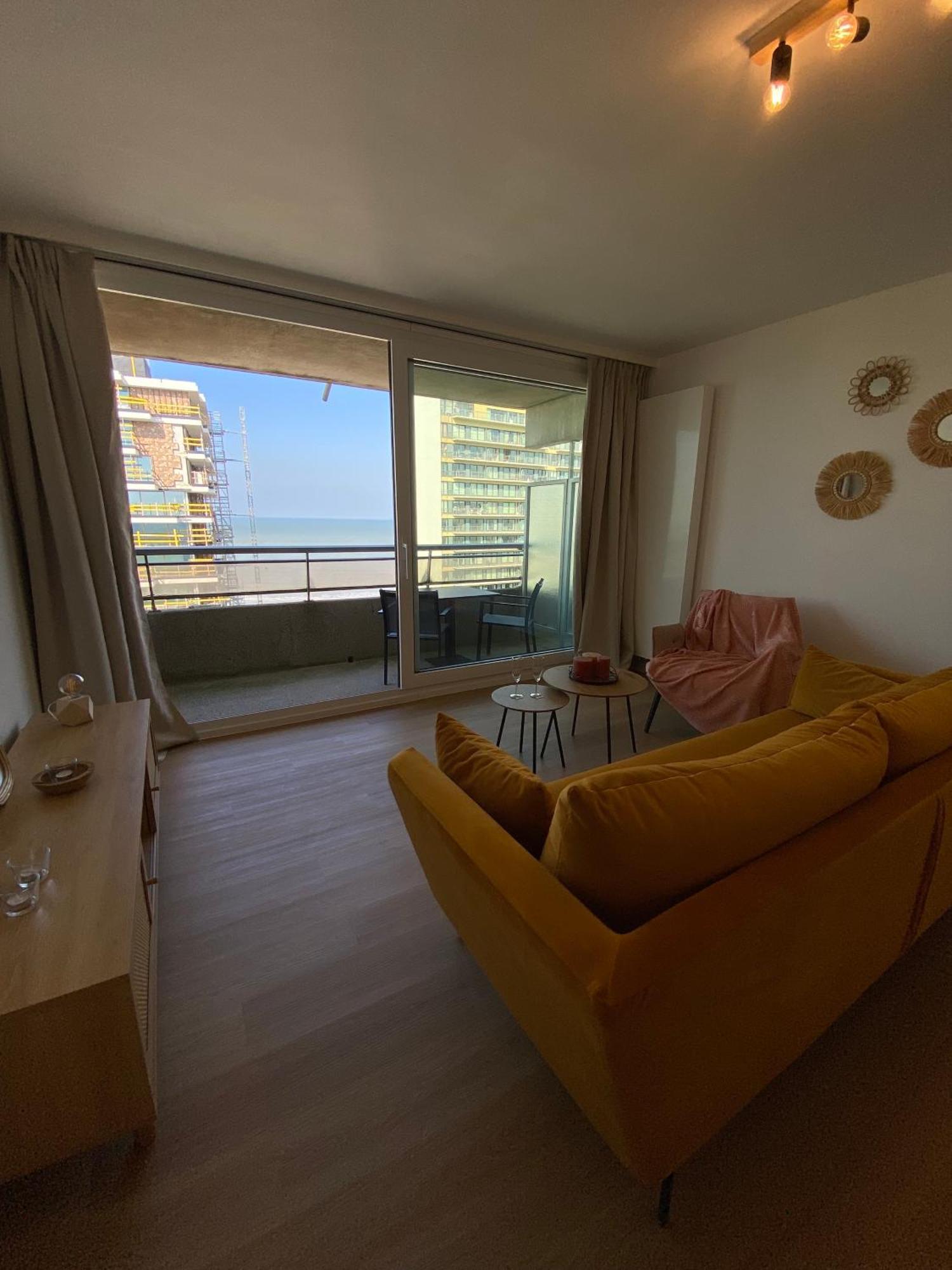 Sky Sea View Studio Остенде Экстерьер фото
