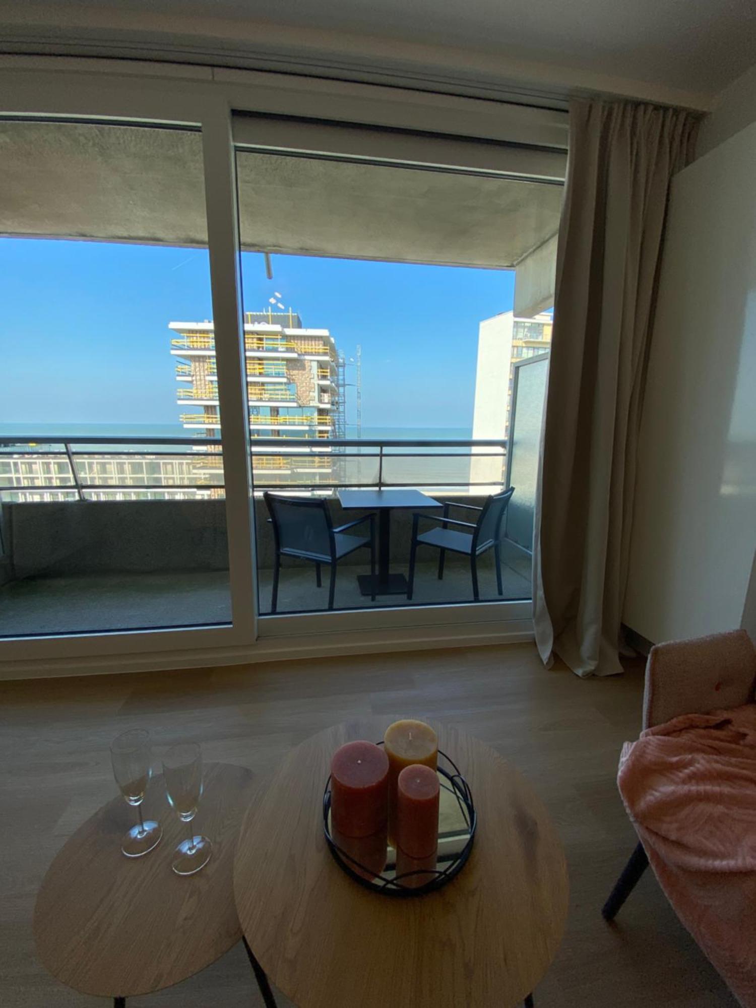Sky Sea View Studio Остенде Экстерьер фото